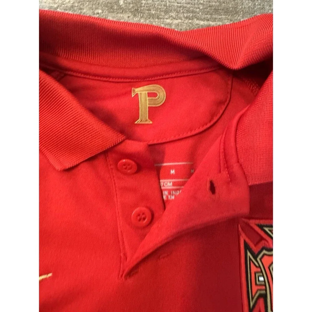 Nike Youth Unisex  Portuguese Football Federation, Polo, New, Engineered, Med